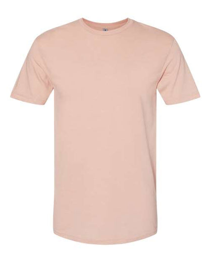 Gildan Softstyle® CVC T-Shirt 67000 Dusty Rose Custom Embroidered Business Logo