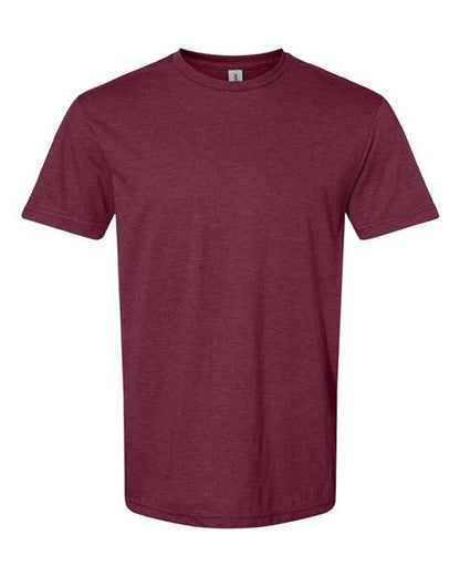 Gildan Softstyle® CVC T-Shirt 67000 Light Blue Mist Custom Embroidered Business Logo