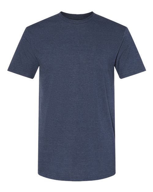 Gildan Softstyle® CVC T-Shirt 67000 Maroon Mist Custom Embroidered Business Logo