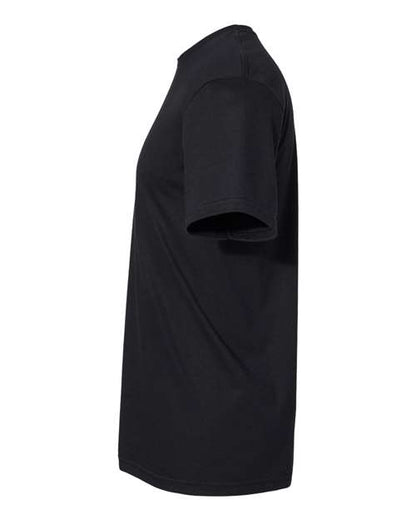 Gildan Softstyle® CVC T-Shirt 67000 Pitch Black Custom Embroidered Business Logo