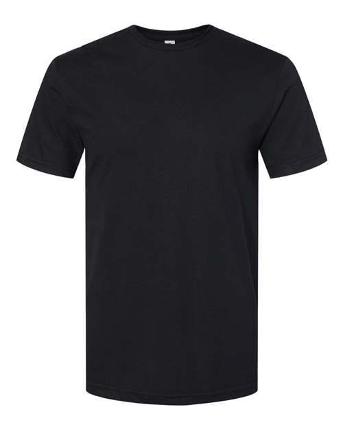 Gildan Softstyle® CVC T-Shirt 67000 Pink Lemonade Mist Custom Embroidered Business Logo