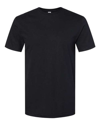 Gildan Softstyle® CVC T-Shirt 67000 Pink Lemonade Mist Custom Embroidered Business Logo