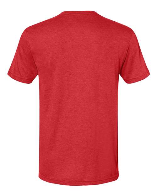Gildan Softstyle® CVC T-Shirt 67000 Red Mist Custom Embroidered Business Logo