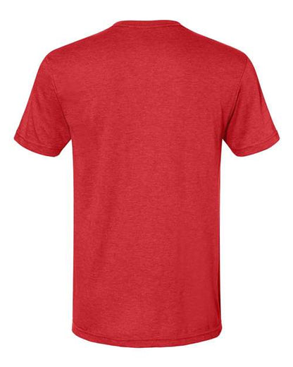 Gildan Softstyle® CVC T-Shirt 67000 Red Mist Custom Embroidered Business Logo