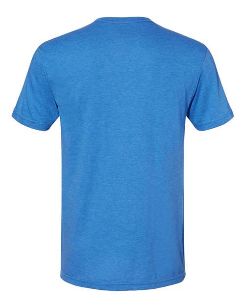 Gildan Softstyle® CVC T-Shirt 67000 Royal Mist Custom Embroidered Business Logo