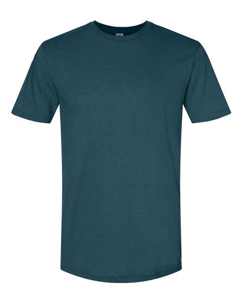 Gildan Softstyle® CVC T-Shirt 67000 Sport Grey Custom Embroidered Business Logo