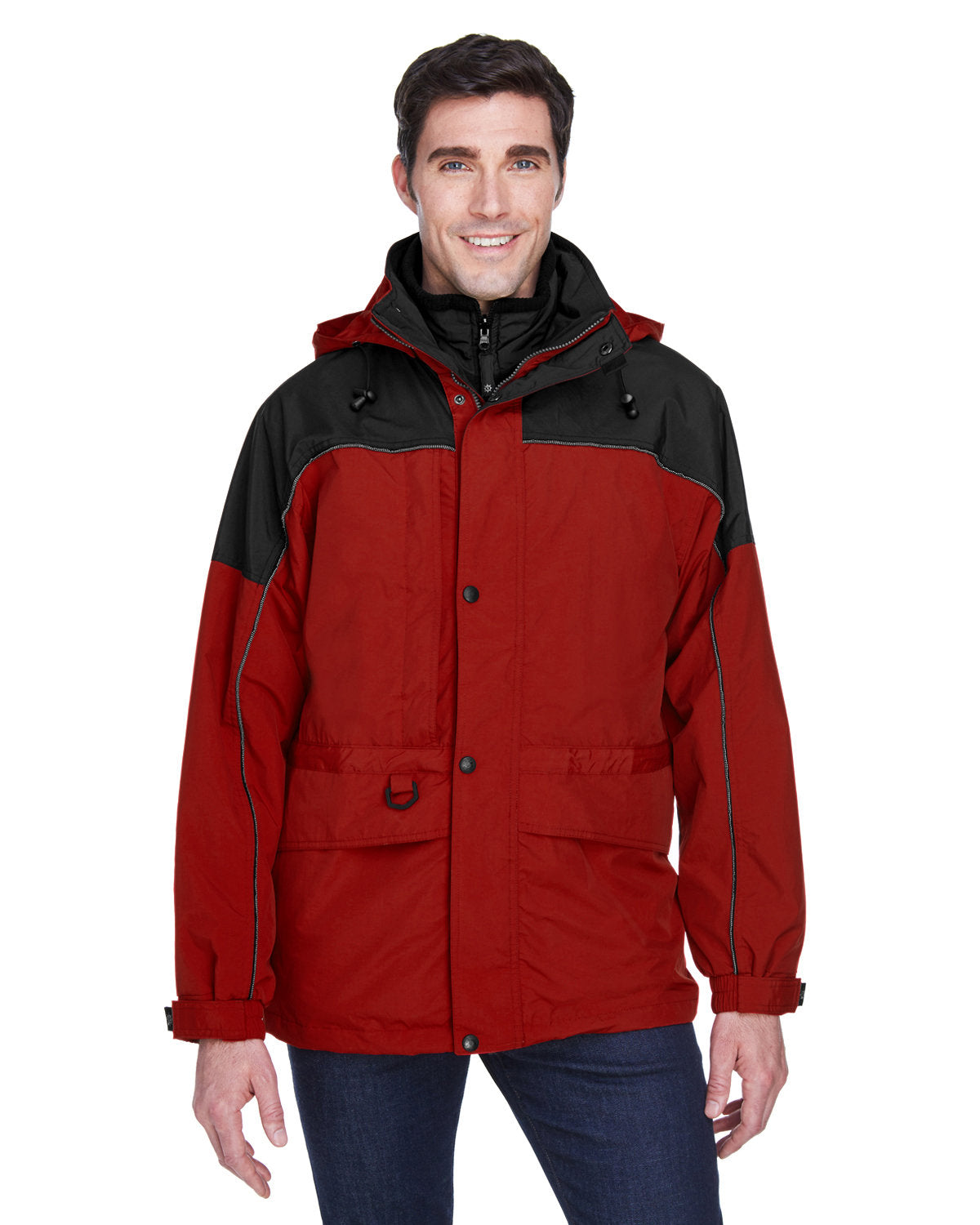 North End Adult 3-in-1 Two-Tone Parka 88006