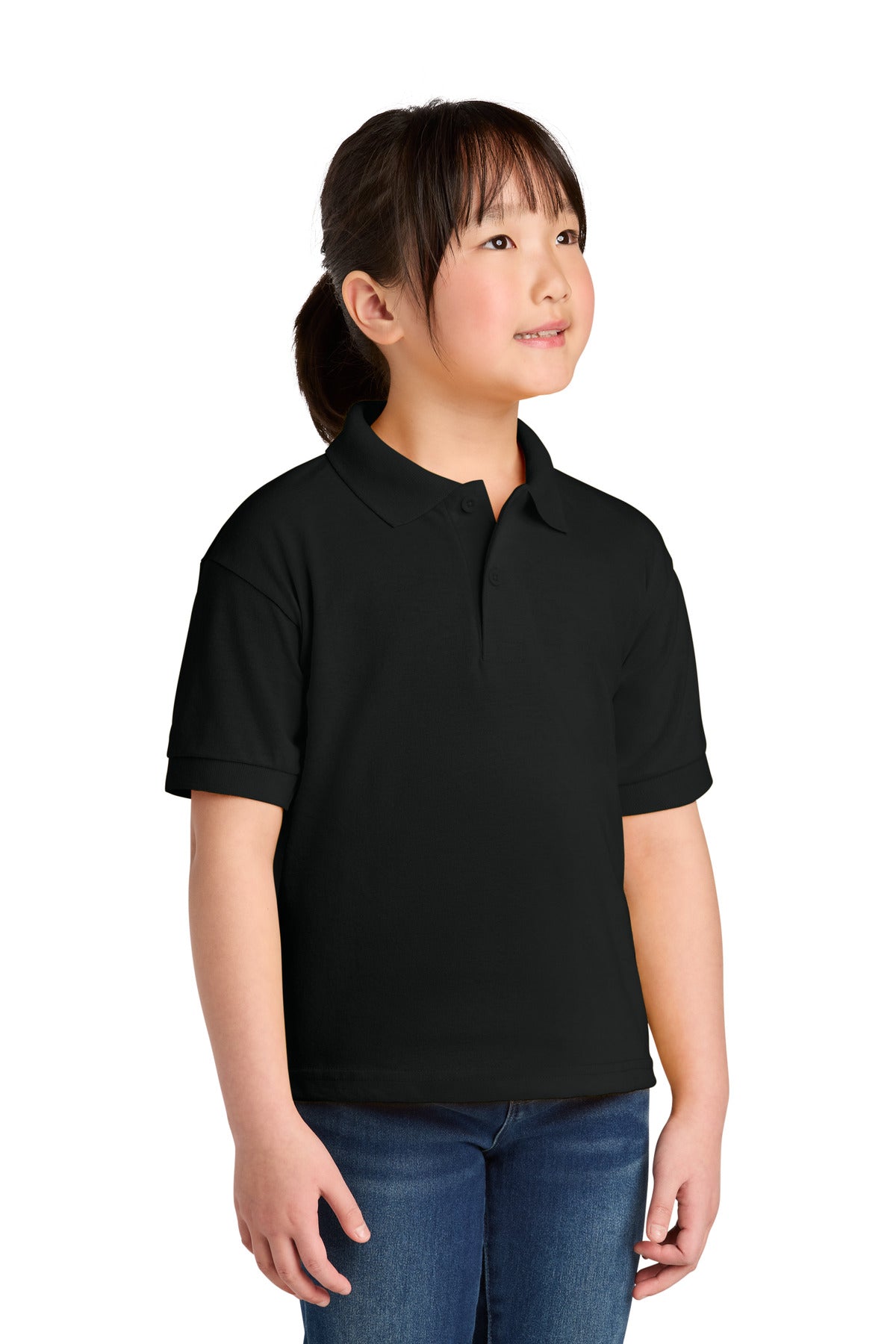 Gildan   Youth DryBlend   6-Ounce Jersey Knit Sport Shirt. 8800B