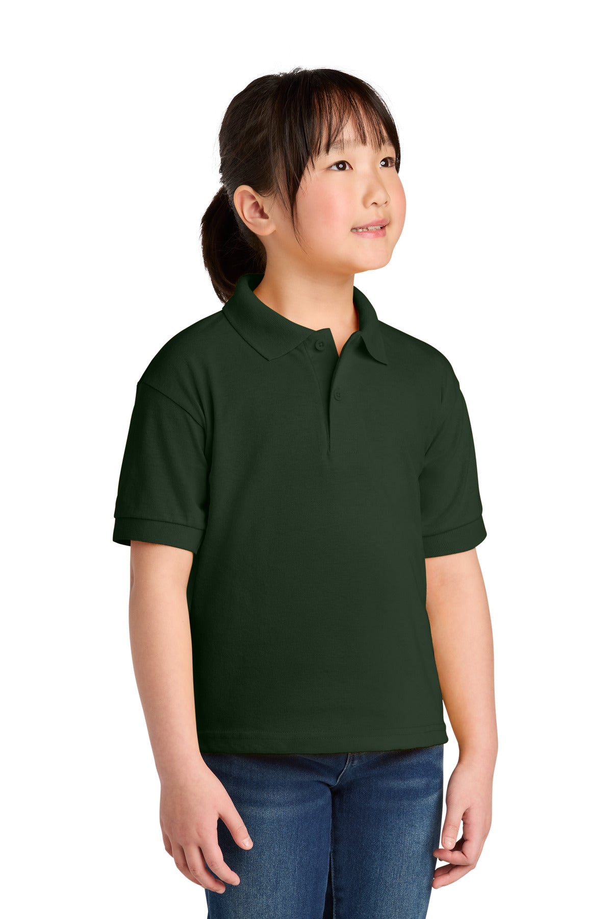 Gildan   Youth DryBlend   6-Ounce Jersey Knit Sport Shirt. 8800B
