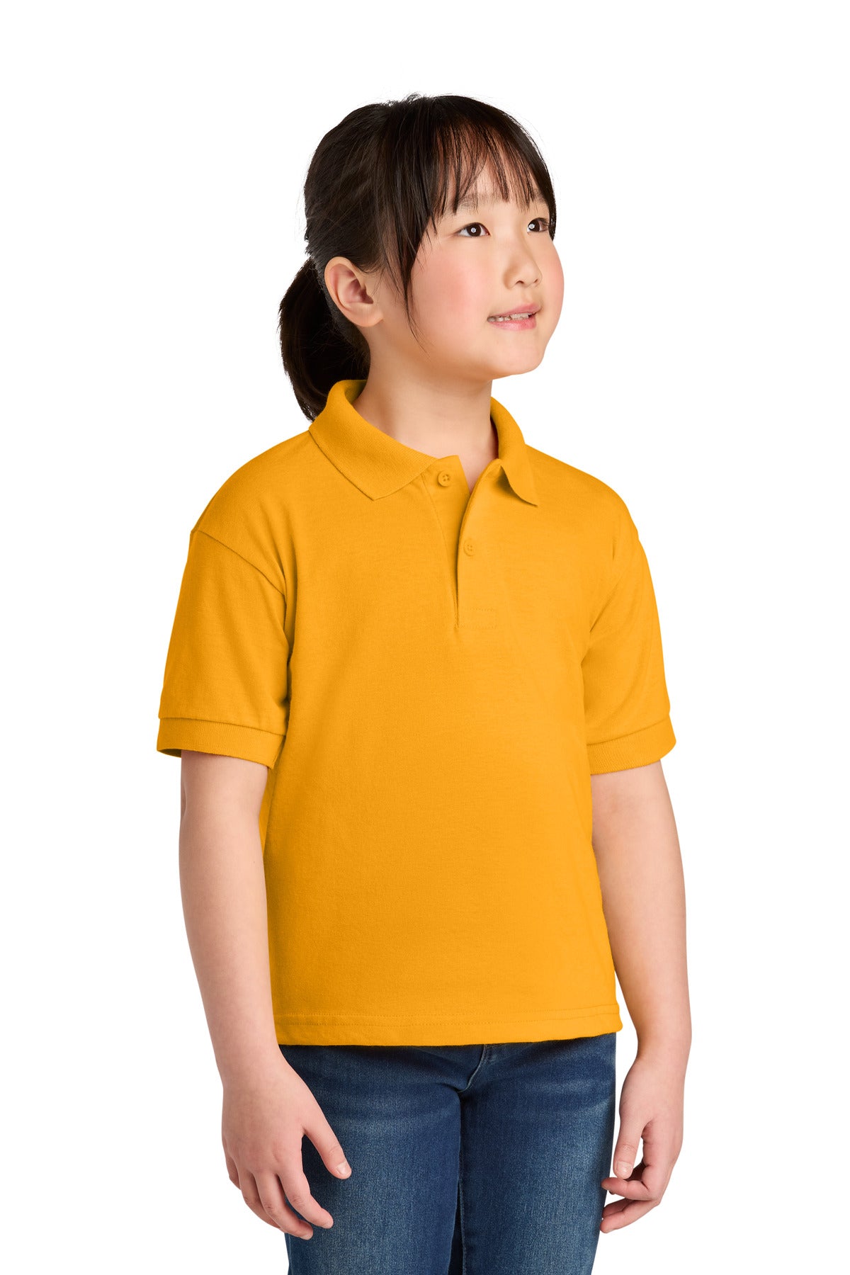 Gildan   Youth DryBlend   6-Ounce Jersey Knit Sport Shirt. 8800B