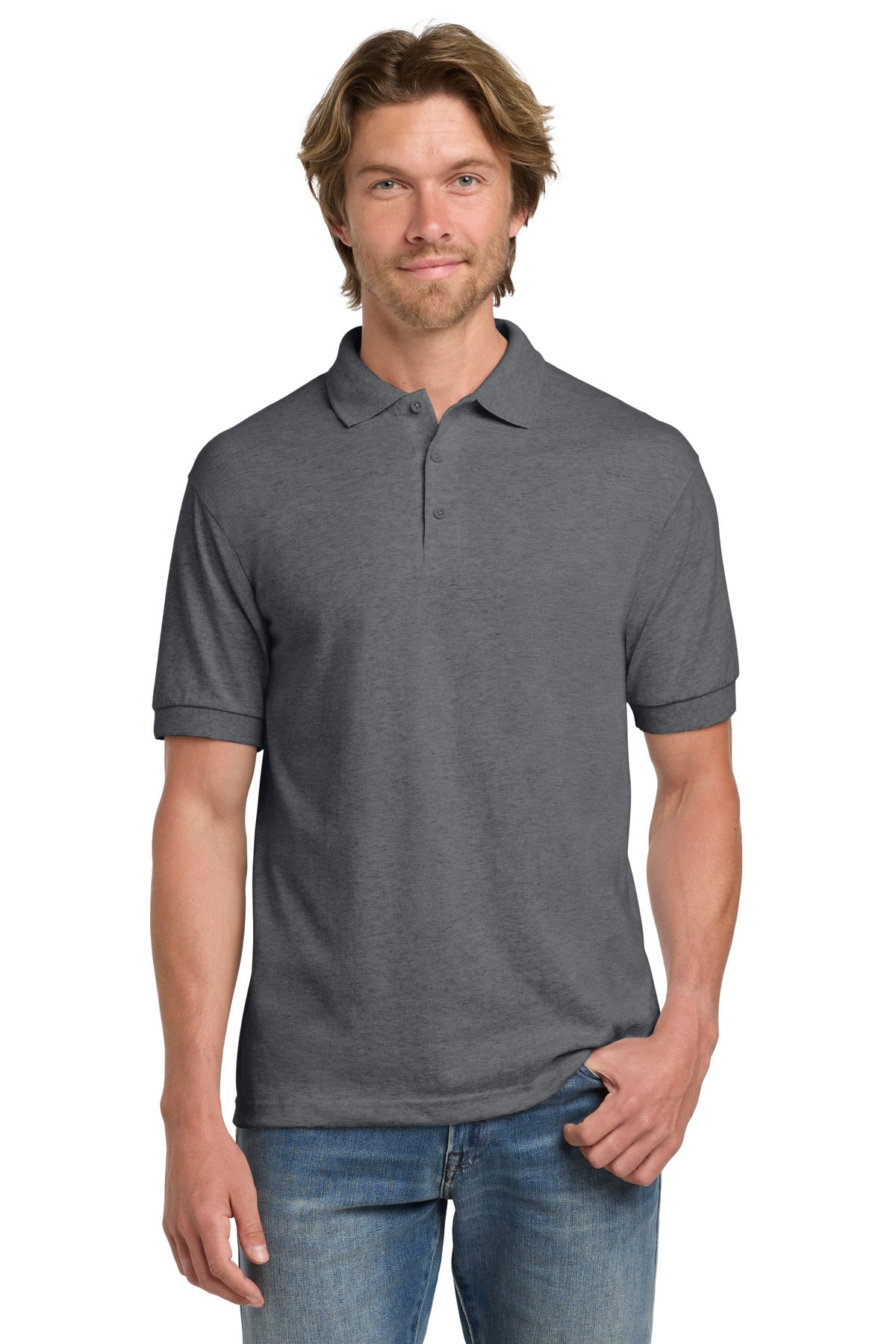 Gildan   - DryBlend   6-Ounce Jersey Knit Sport Shirt.  8800