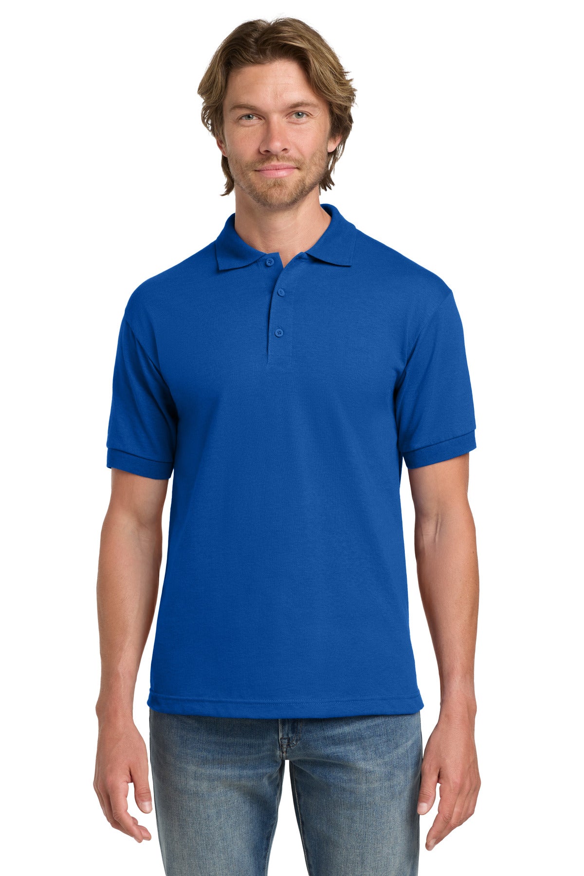 Gildan   - DryBlend   6-Ounce Jersey Knit Sport Shirt.  8800