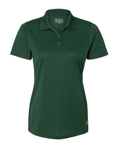 Russell Athletic Women's Essential Polo 7EPTUX Custom Embroidered Business Logo