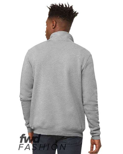 BELLA + CANVAS FWD Fashion Quarter-Zip Pullover Fleece 3740