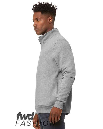 BELLA + CANVAS FWD Fashion Quarter-Zip Pullover Fleece 3740