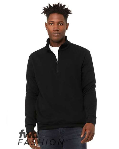 BELLA + CANVAS FWD Fashion Quarter-Zip Pullover Fleece 3740