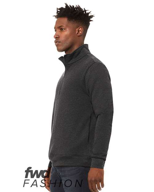 BELLA + CANVAS FWD Fashion Quarter-Zip Pullover Fleece 3740