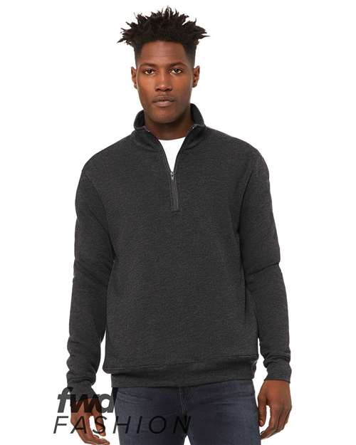 BELLA + CANVAS FWD Fashion Quarter-Zip Pullover Fleece 3740