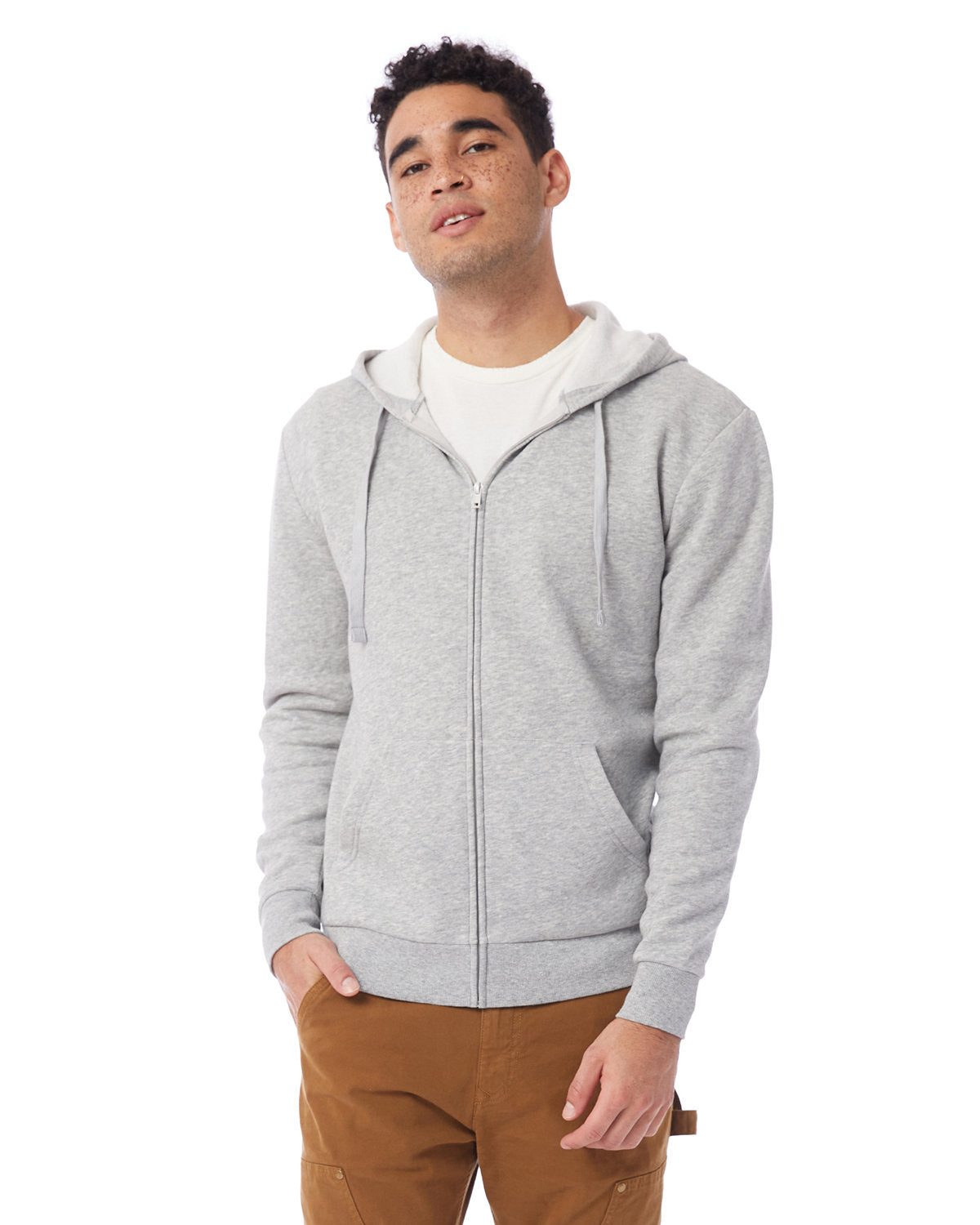 Alternative Unisex Eco-Cozy Fleece Zip Hooded Sweatshirt 8805PF