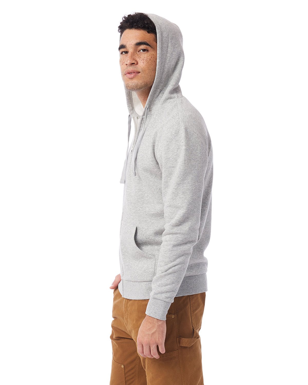 Alternative Unisex Eco-Cozy Fleece Zip Hooded Sweatshirt 8805PF