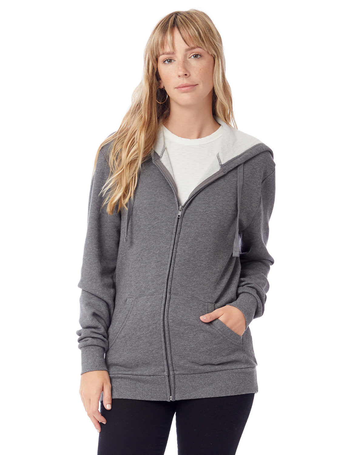 Alternative Unisex Eco-Cozy Fleece Zip Hooded Sweatshirt 8805PF