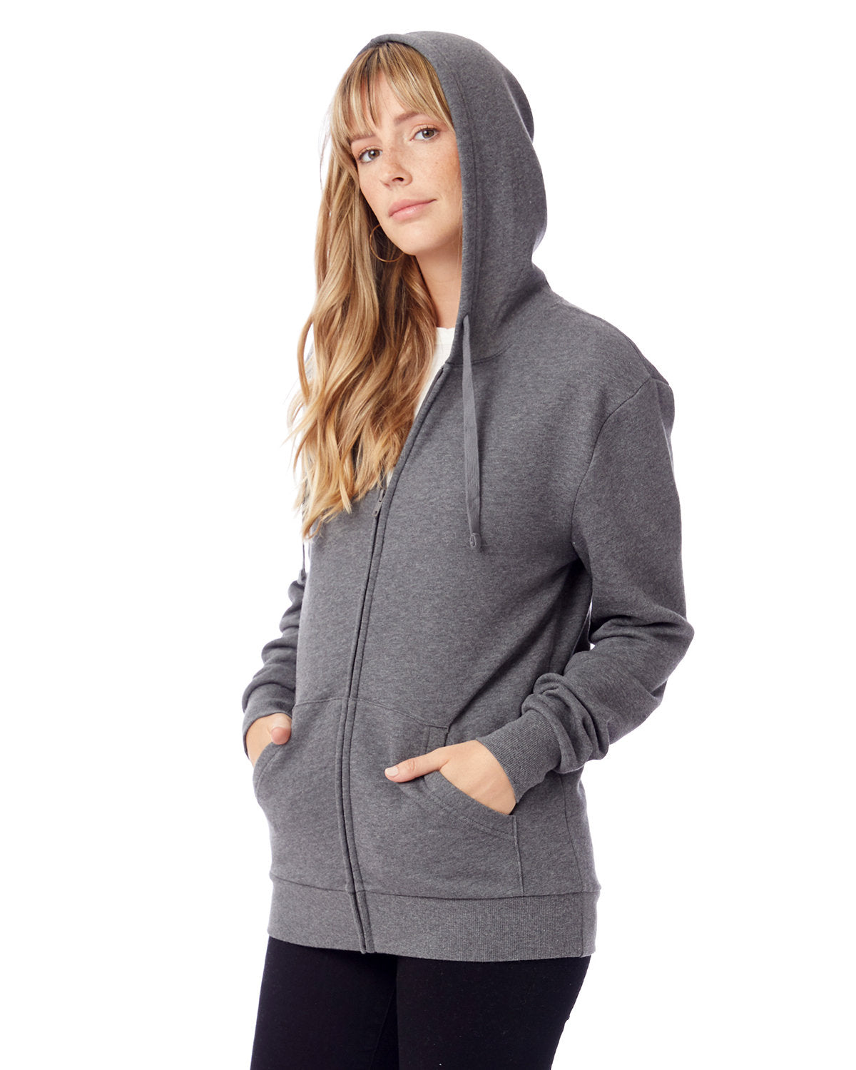 Alternative Unisex Eco-Cozy Fleece Zip Hooded Sweatshirt 8805PF