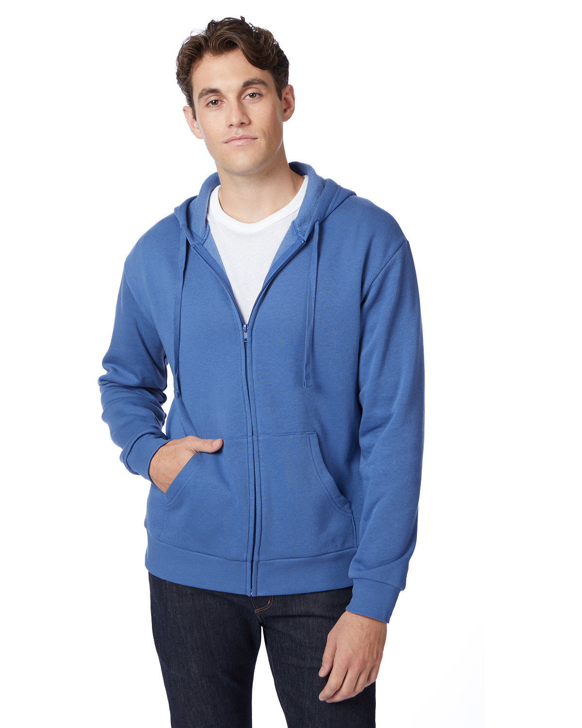 Alternative Unisex Eco-Cozy Fleece Zip Hooded Sweatshirt 8805PF