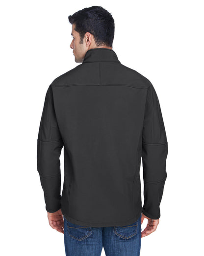 North End Men's Three-Layer Fleece Bonded Soft Shell Technical Jacket 88138