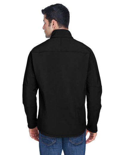 North End Men's Three-Layer Fleece Bonded Soft Shell Technical Jacket 88138