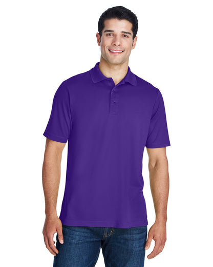 CORE365 Men's Origin Performance Piqué Polo 88181 CAMPUS PURPLE