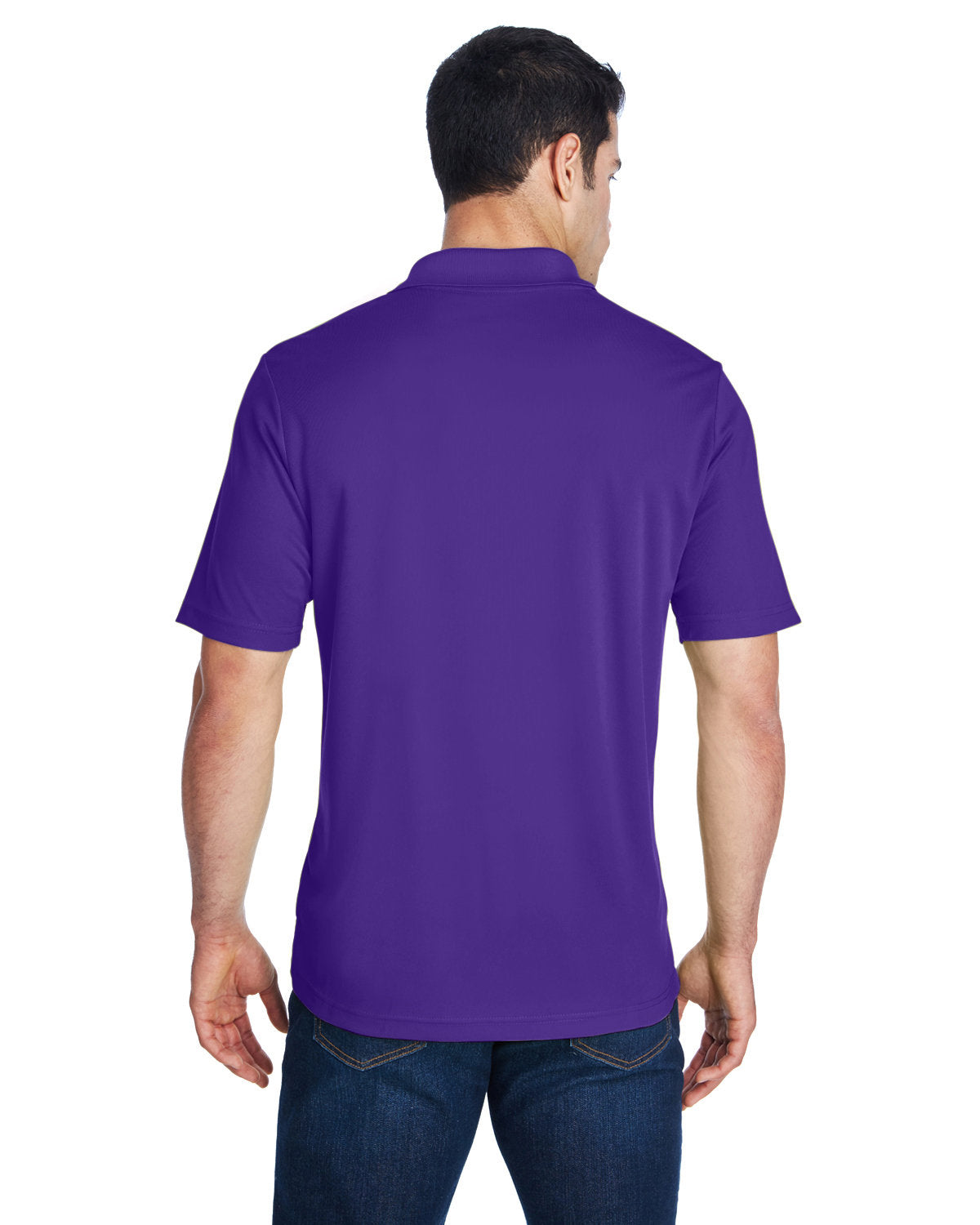 CORE365 Men's Origin Performance Piqué Polo 88181 CAMPUS PURPLE