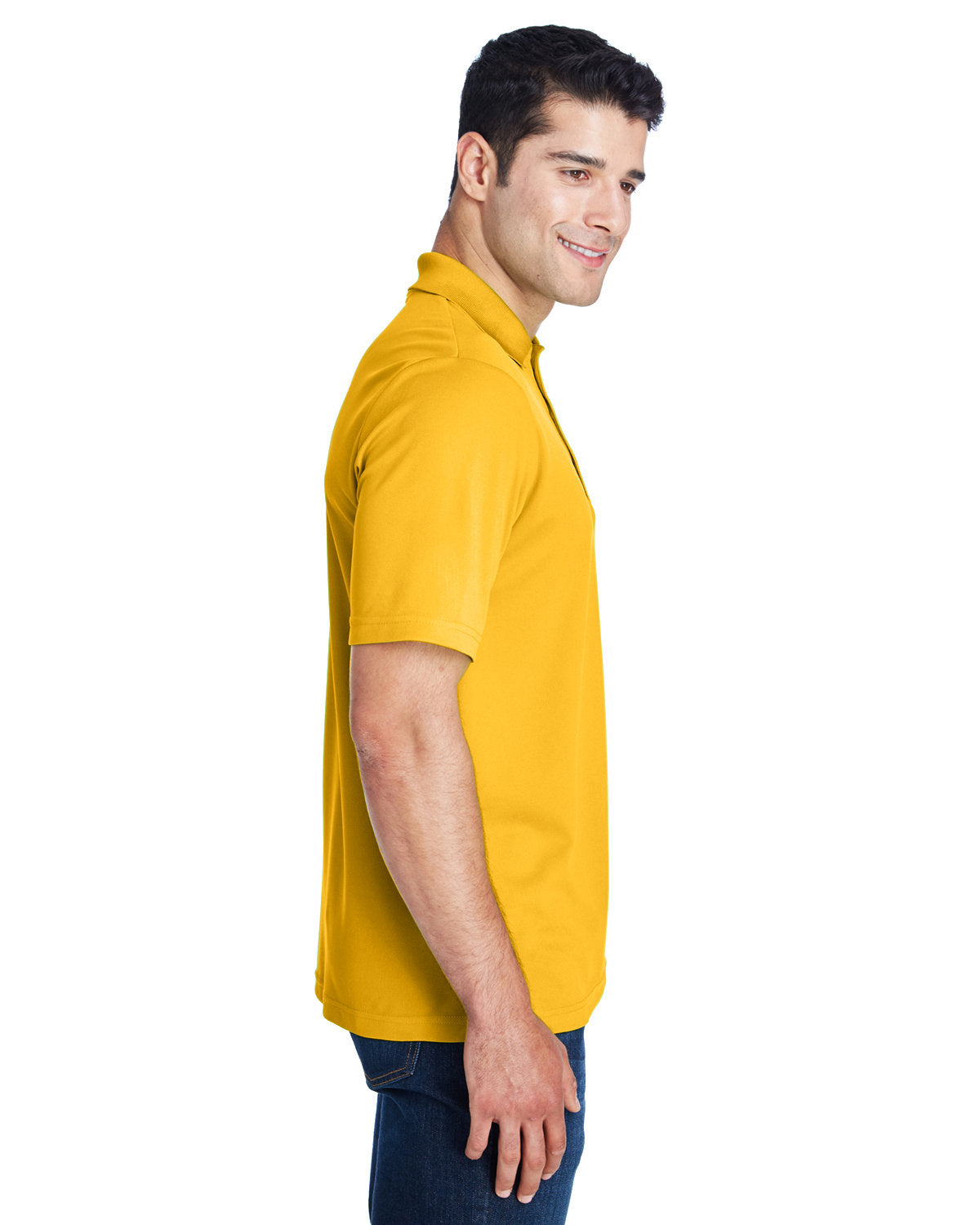 CORE365 Men's Origin Performance Piqué Polo 88181 CAMPUS GOLD