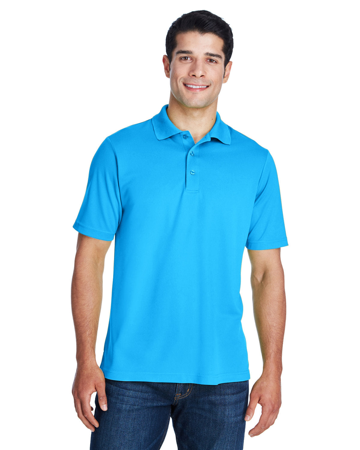 CORE365 Men's Origin Performance Piqué Polo 88181 ELECTRIC BLUE