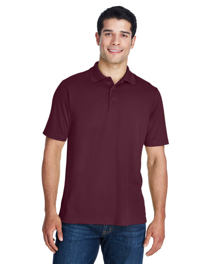 CORE365 Men's Origin Performance Piqué Polo 88181 BURGUNDY