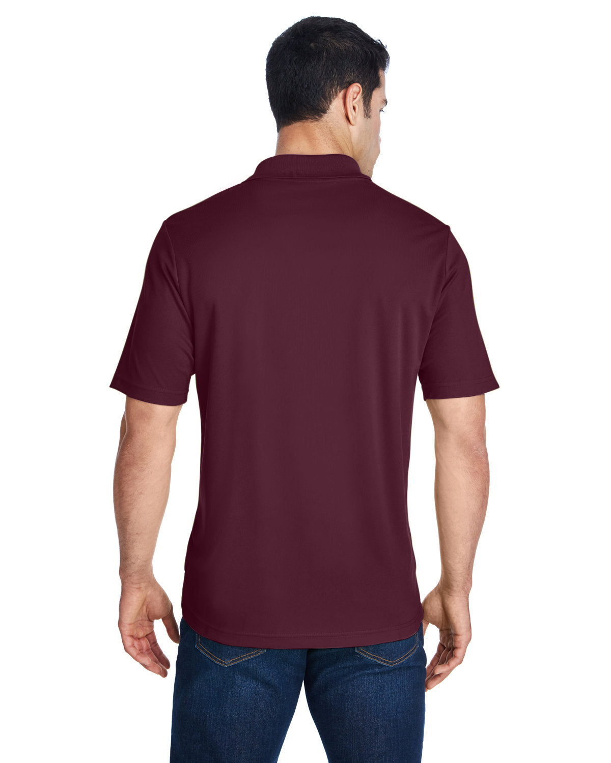 CORE365 Men's Origin Performance Piqué Polo 88181 BURGUNDY