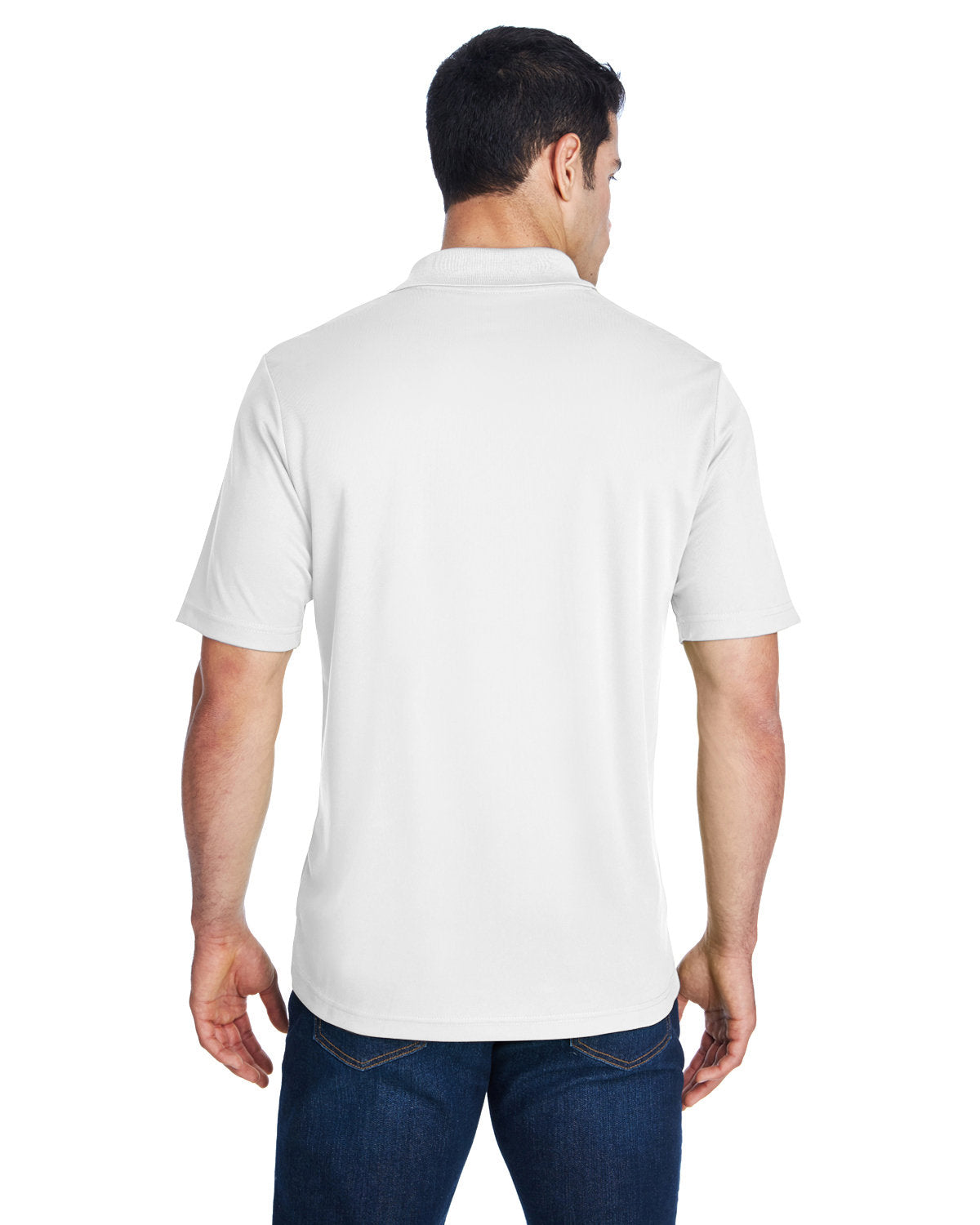 CORE365 Men's Origin Performance Piqué Polo 88181 WHITE