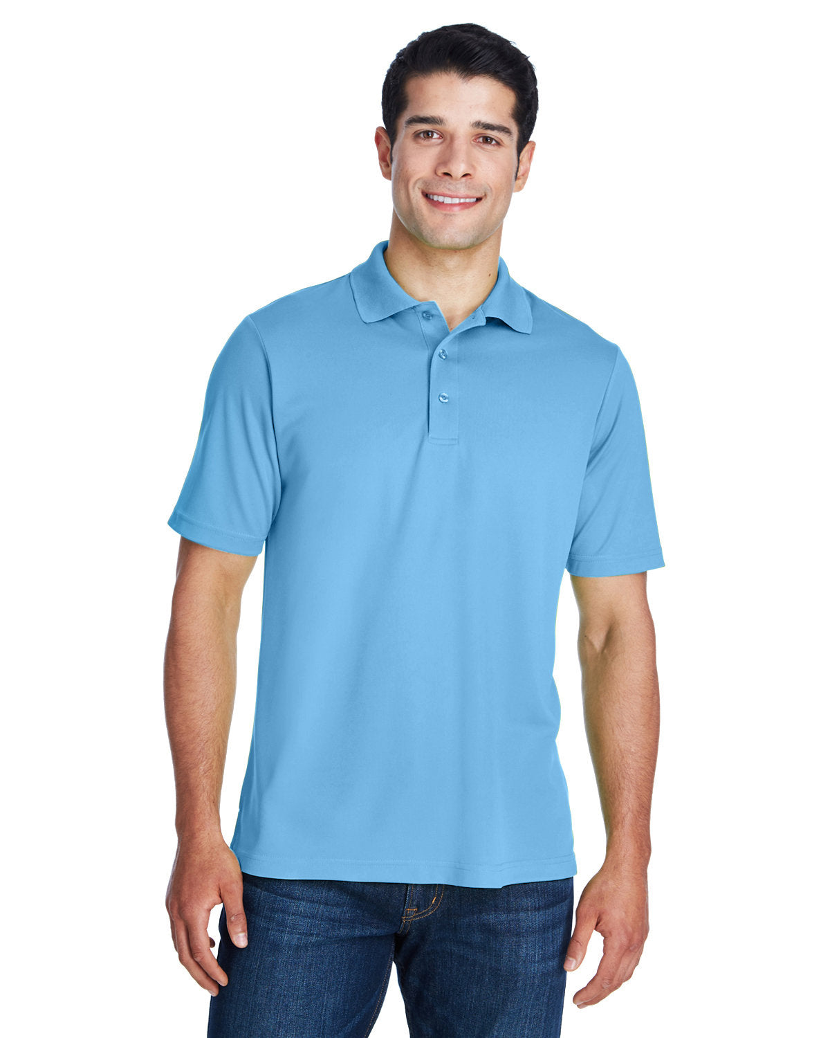 CORE365 Men's Origin Performance Piqué Polo 88181 COLUMBIA BLUE