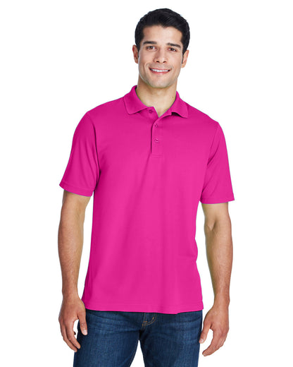 CORE365 Men's Origin Performance Piqué Polo 88181 BRIGHT MAGENTA