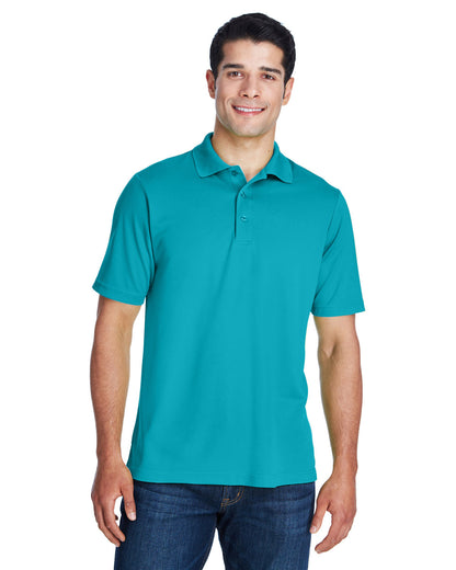 CORE365 Men's Origin Performance Piqué Polo 88181 CLEAR TEAL