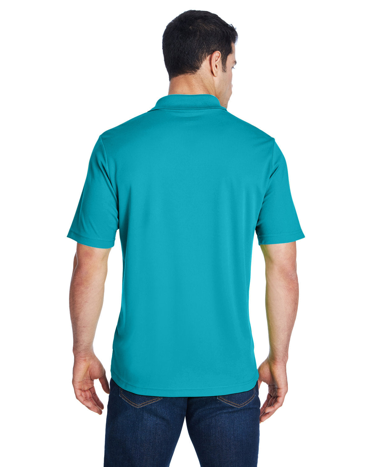 CORE365 Men's Origin Performance Piqué Polo 88181 CLEAR TEAL