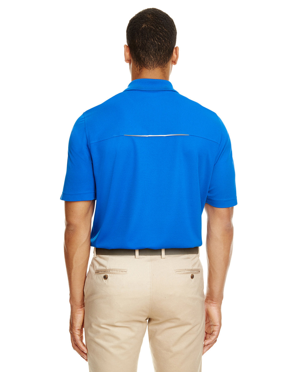 CORE365 Men's Radiant Performance Piqué Polo with Reflective Piping 88181R