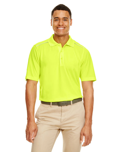 CORE365 Men's Radiant Performance Piqué Polo with Reflective Piping 88181R