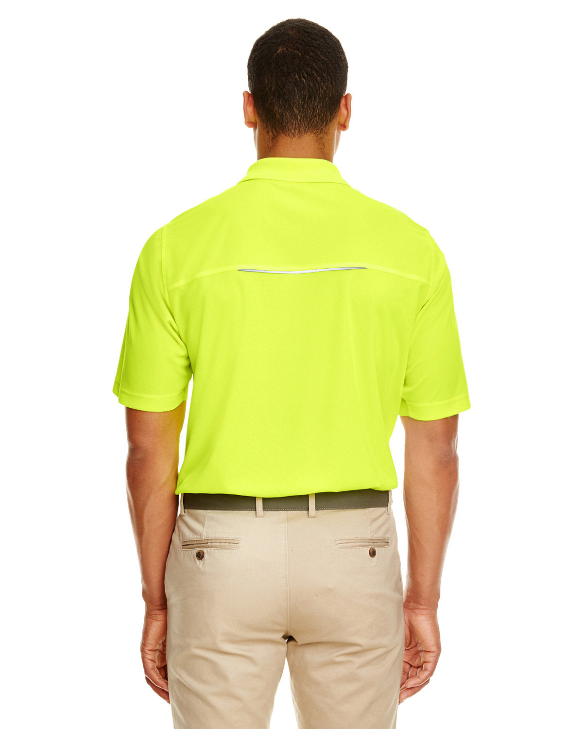 CORE365 Men's Radiant Performance Piqué Polo with Reflective Piping 88181R