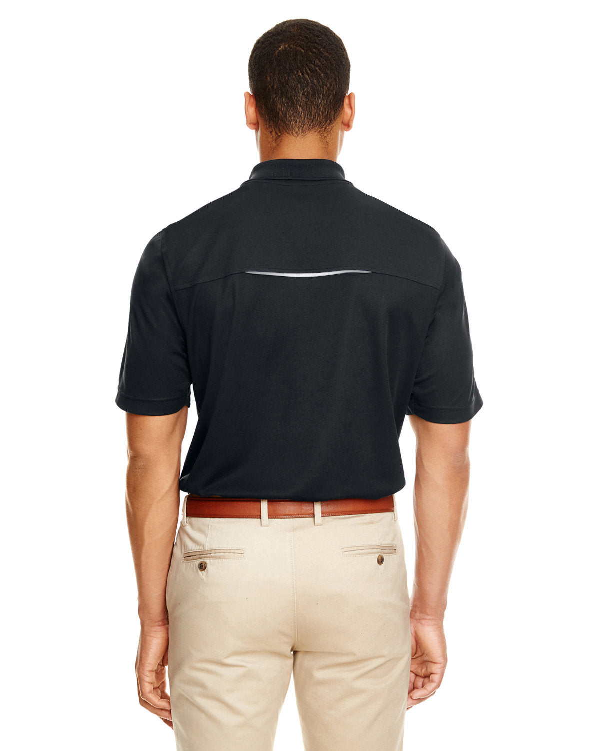 CORE365 Men's Radiant Performance Piqué Polo with Reflective Piping 88181R