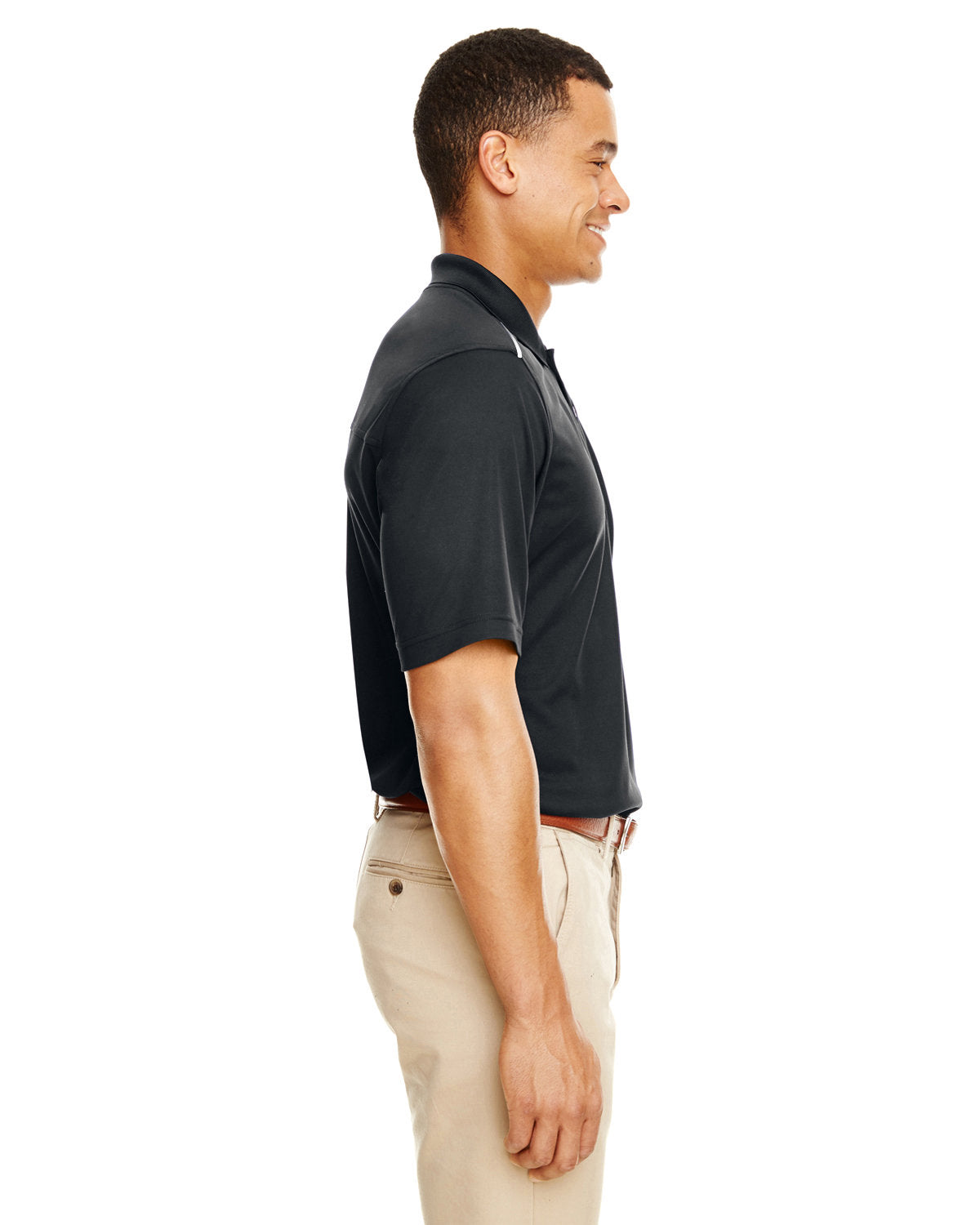 CORE365 Men's Radiant Performance Piqué Polo with Reflective Piping 88181R