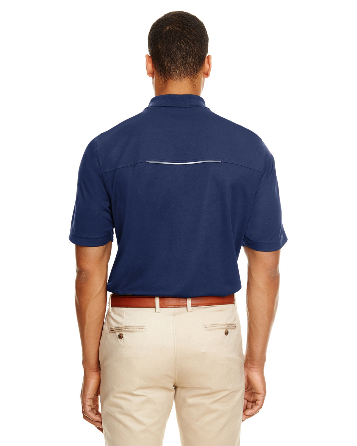 CORE365 Men's Radiant Performance Piqué Polo with Reflective Piping 88181R