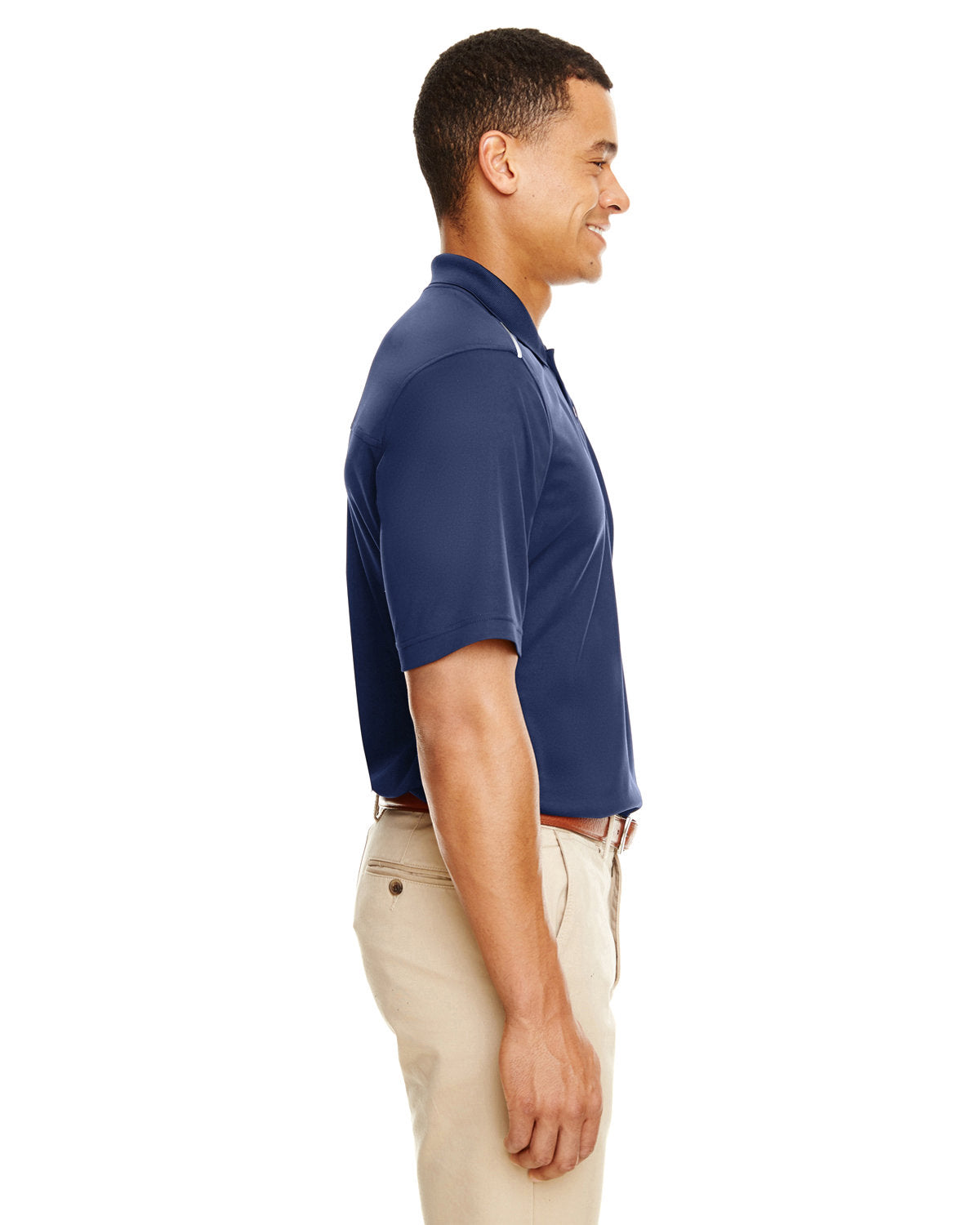 CORE365 Men's Radiant Performance Piqué Polo with Reflective Piping 88181R