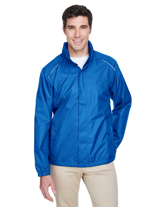 CORE365 Men's Climate Seam-Sealed Lightweight Variegated Ripstop Jacket 88185