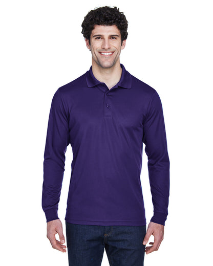 CORE365 Men's Pinnacle Performance Long-Sleeve Piqué Polo 88192