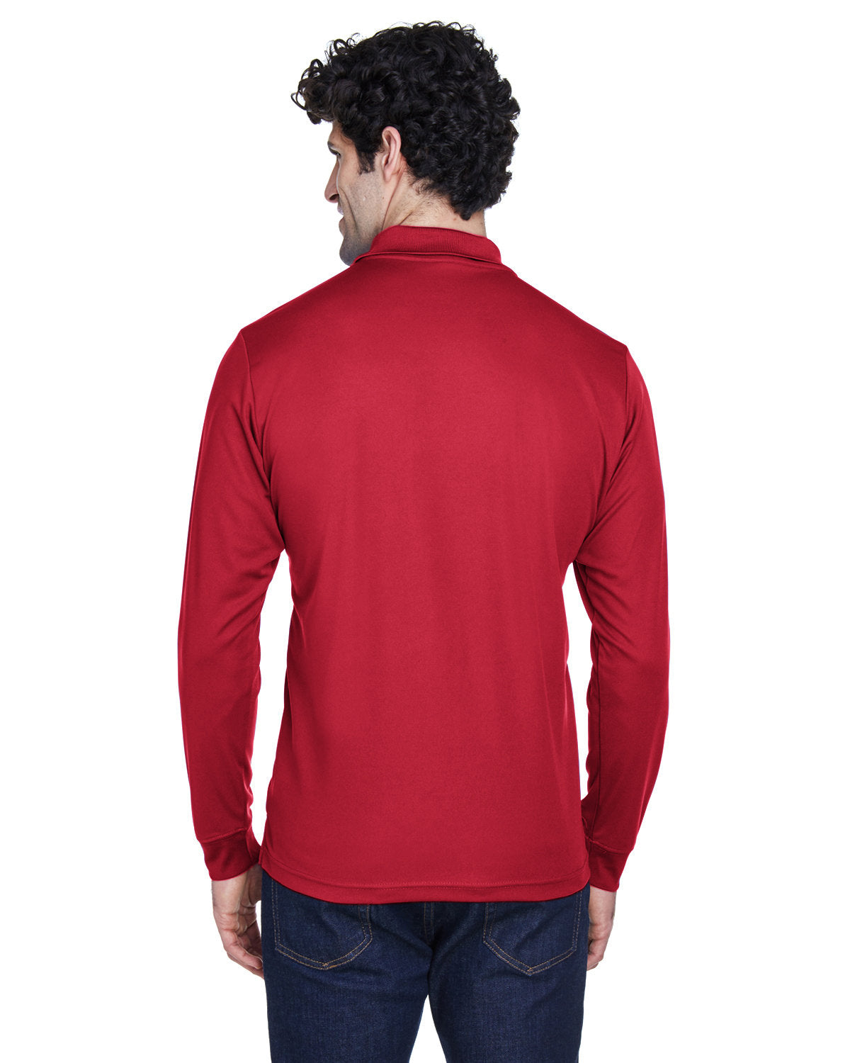 CORE365 Men's Pinnacle Performance Long-Sleeve Piqué Polo 88192